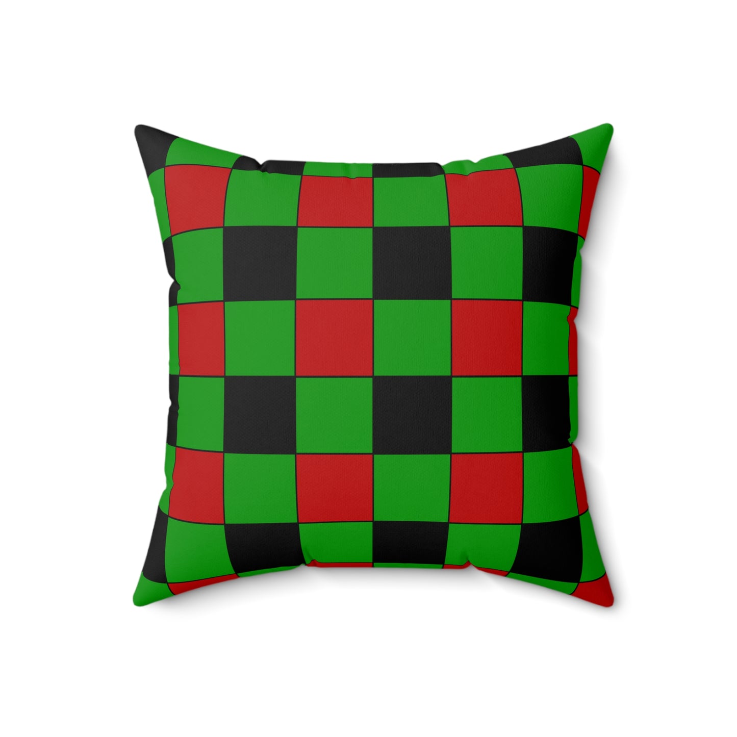 Afghanistan Retro Check Cushion Pillow