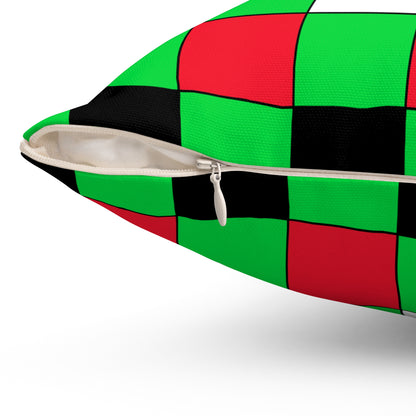 Kuwait Retro Check Cushion Pillow