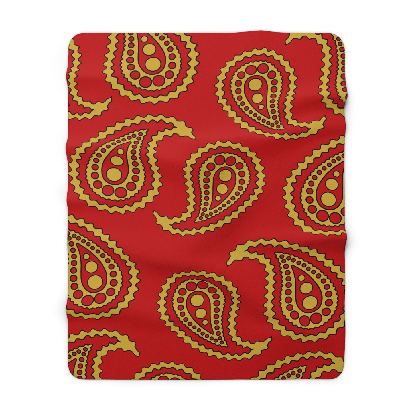 Montenegro Retro Paisley Blanket Throw