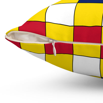 Niue Retro Check Cushion Pillow