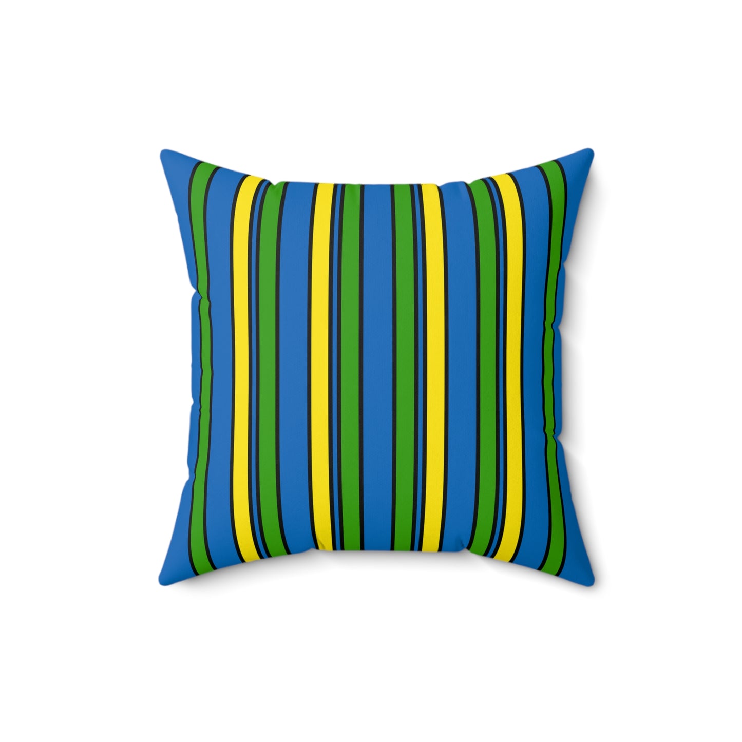 Gabon Retro Stripes Cushion Pillow