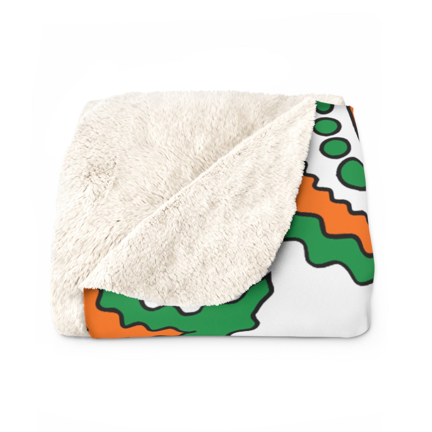 Ireland Retro Paisley Blanket Throw