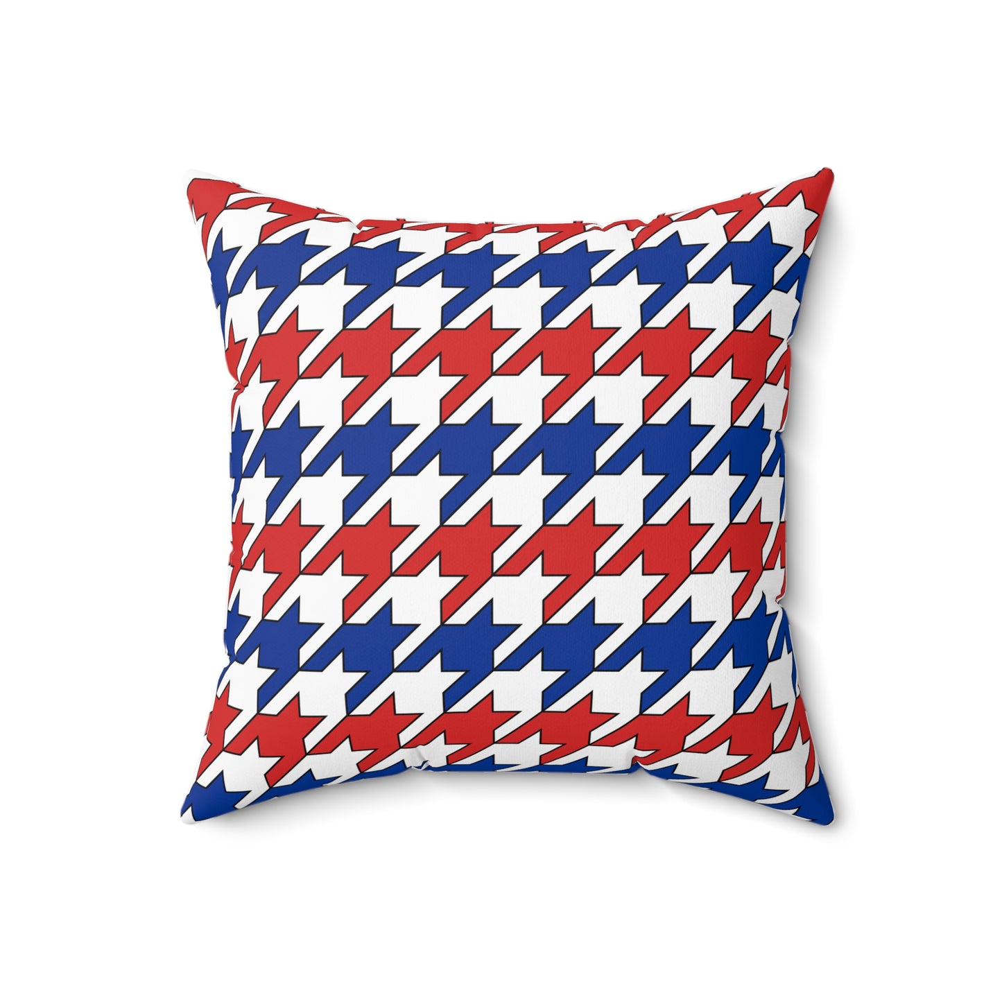 Faroe Islands Retro Houndstooth Cushion Pillow