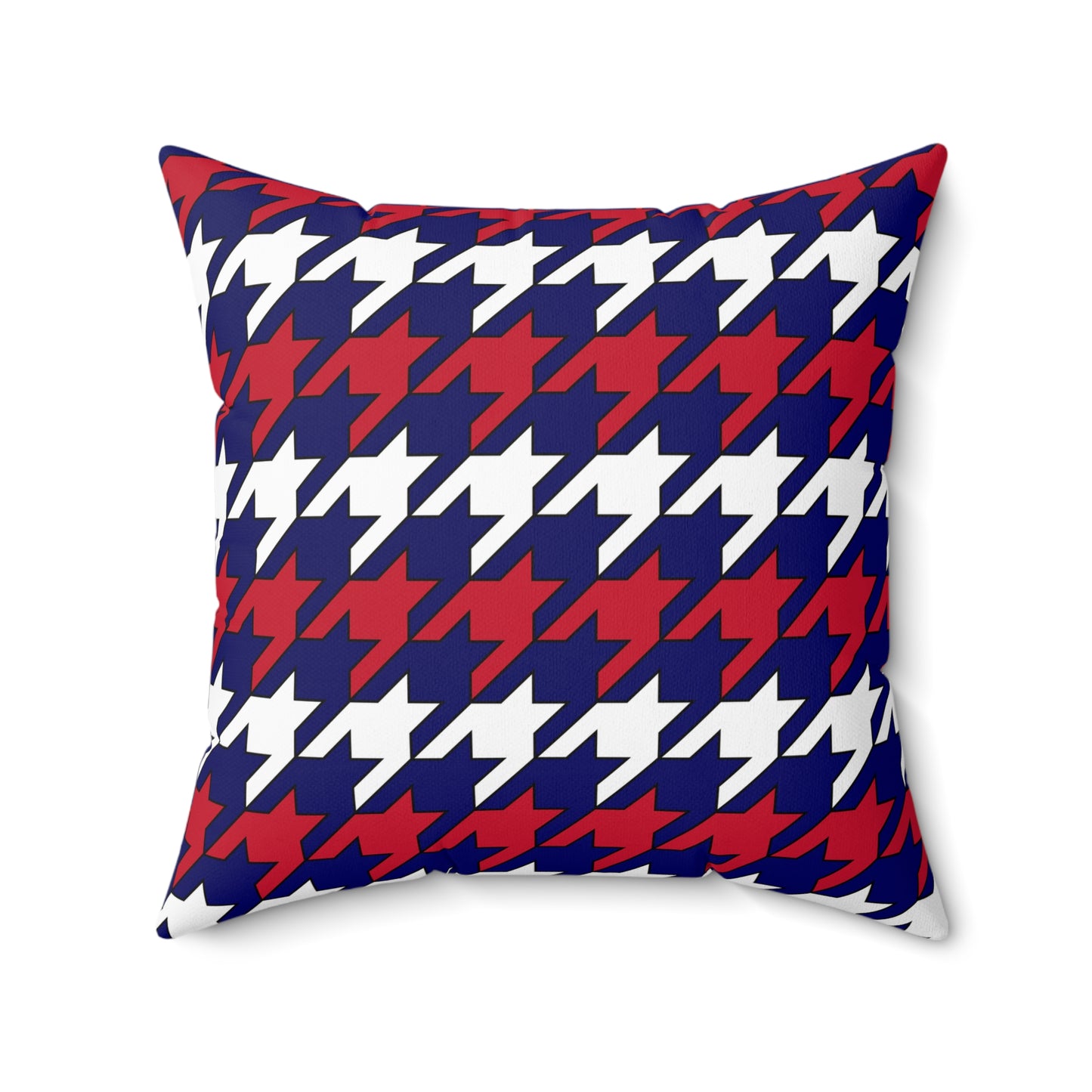 South Georgia And The South Sandwich Islands Retro Houndstooth Cushion Pillow