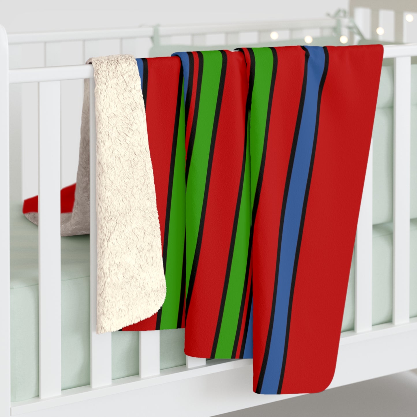 Namibia Retro Stripes Blanket Throw