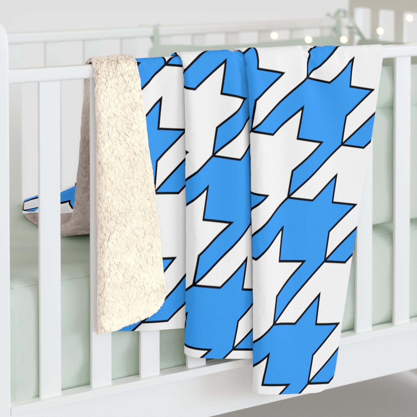 Somalia Retro Houndstooth Blanket Throw