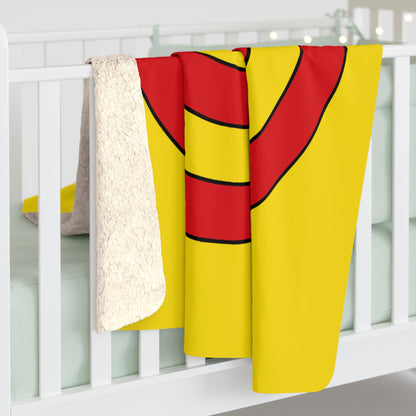 Catalonia Retro Target Blanket Throw