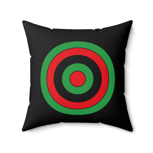 Libya Retro Target Cushion Pillow