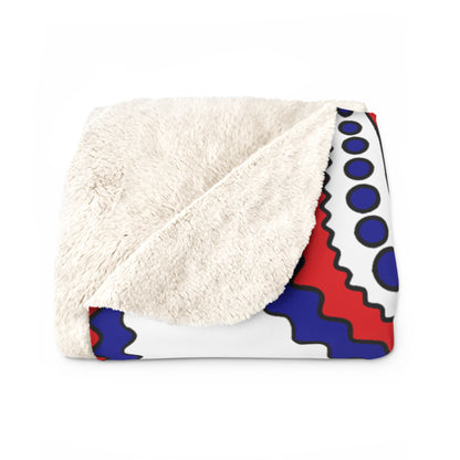 Saint Martin Retro Paisley Blanket Throw