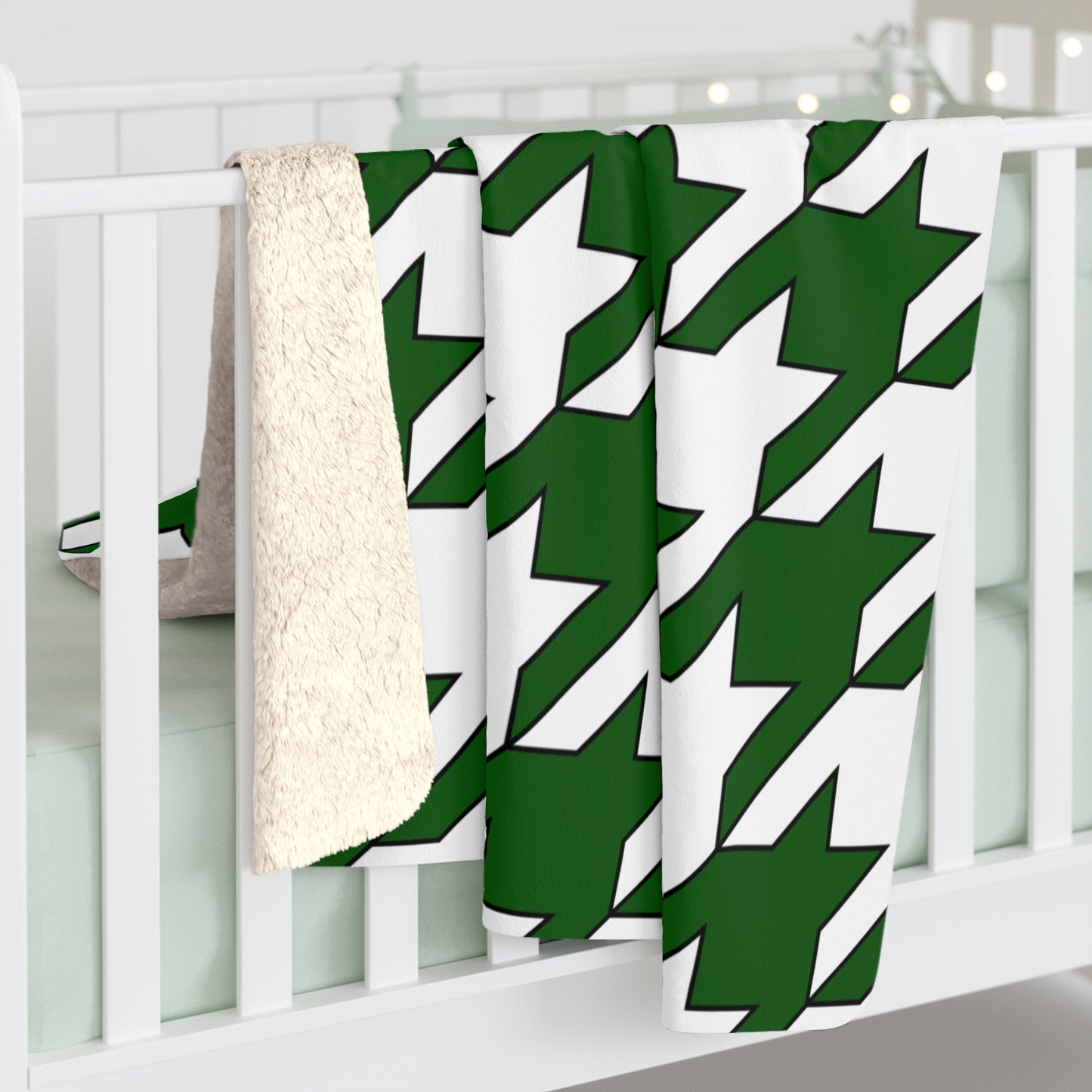 Pakistan Retro Houndstooth Blanket Throw