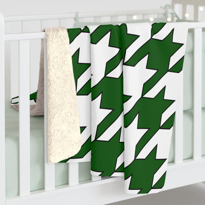 Pakistan Retro Houndstooth Blanket Throw