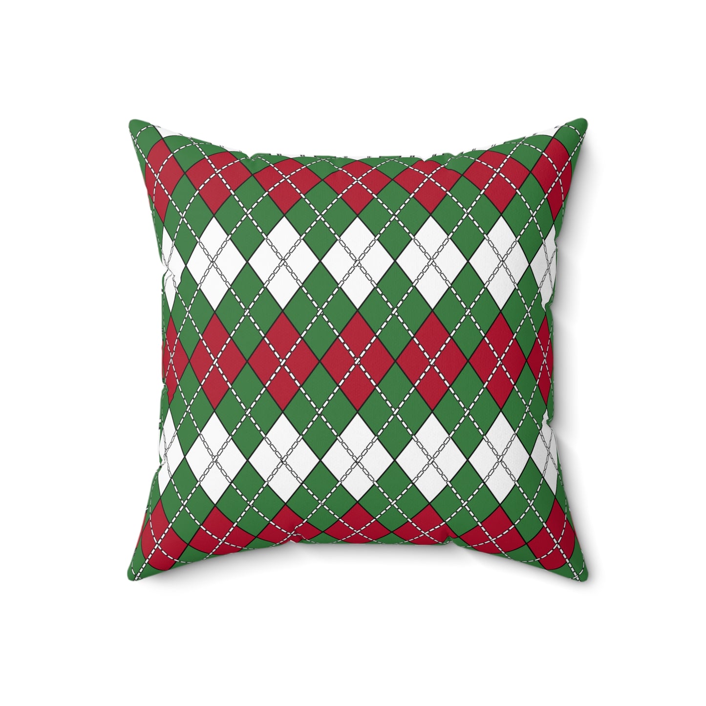Suriname Retro Argyle Cushion Pillow
