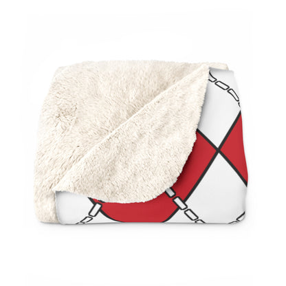 Burundi Retro Argyle Blanket Throw