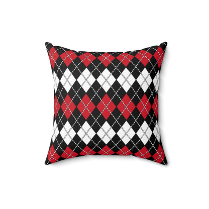Iraq Retro Argyle Cushion Pillow