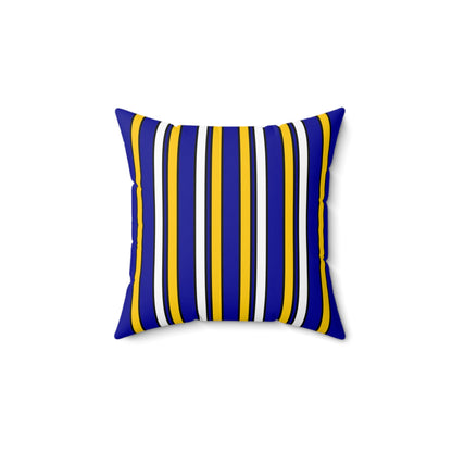 Bosnia And Herzegovina Retro Stripes Cushion Pillow