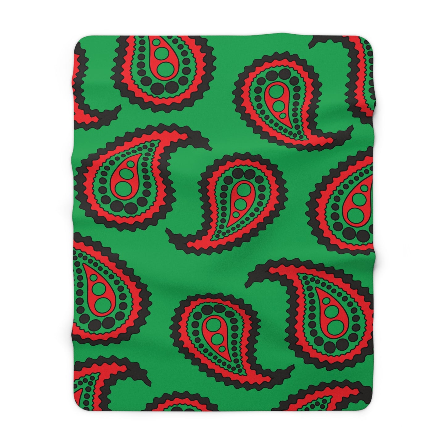 Martinique Retro Paisley Blanket Throw