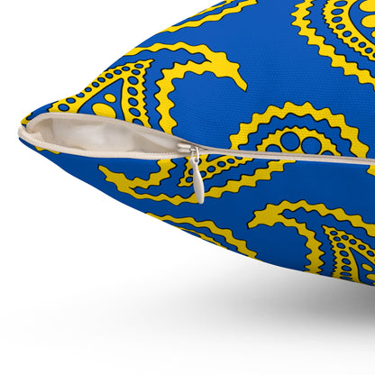 Ukraine Retro Paisley Cushion Pillow