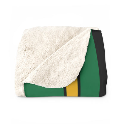 South Africa Retro Stripes Blanket Throw