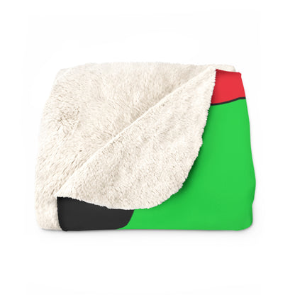 Kuwait Retro Polka Dots Blanket Throw