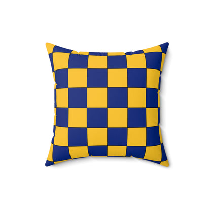 Barbados Retro Check Cushion Pillow