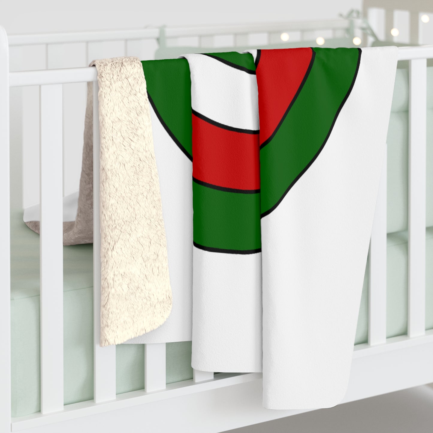 Tajikistan Retro Target Blanket Throw