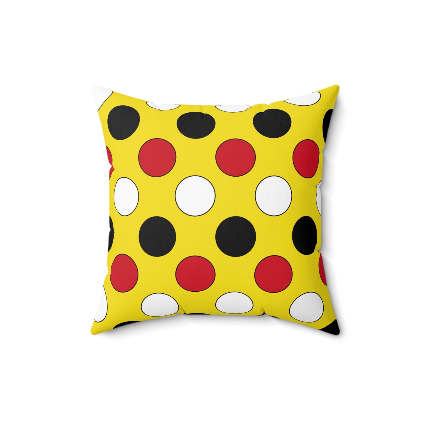 Brunei Darussalam Retro Polka Dots Cushion Pillow