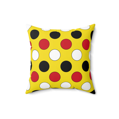 Brunei Darussalam Retro Polka Dots Cushion Pillow