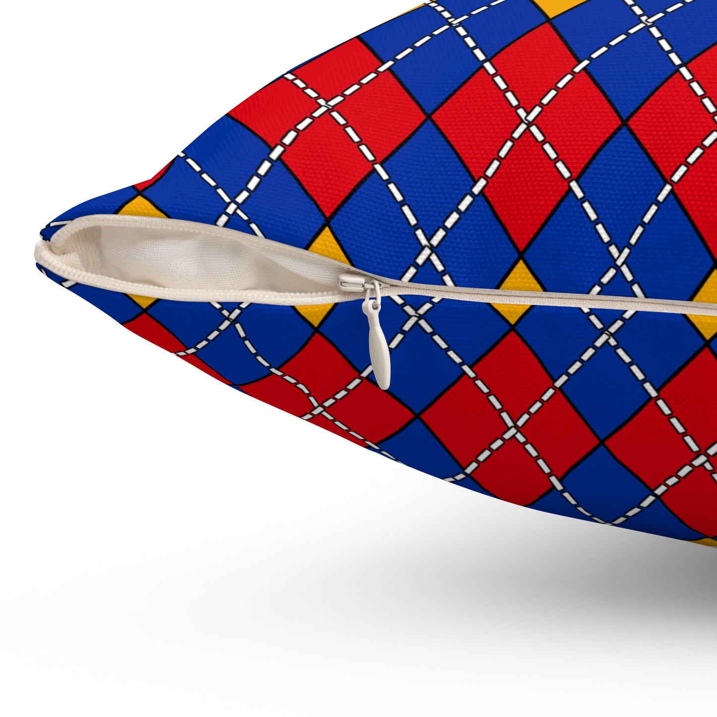 Armenia Retro Argyle Cushion Pillow