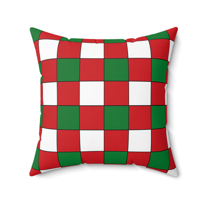Belarus Retro Check Cushion Pillow