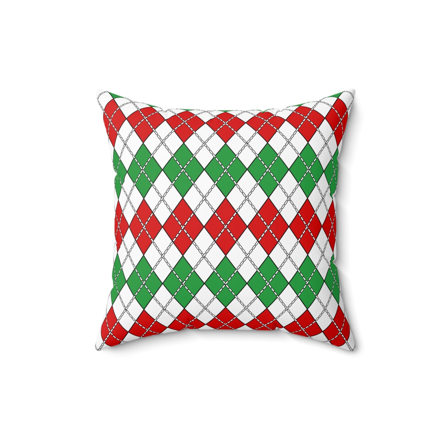 Iran Retro Argyle Cushion Pillow