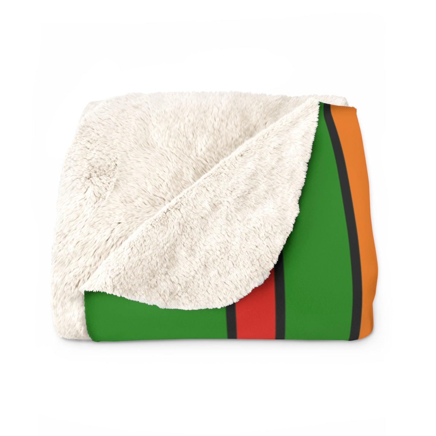 Zambia Retro Stripes Blanket Throw