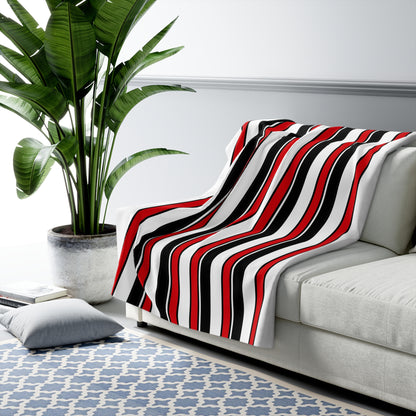 Gibraltar Retro Stripes Blanket Throw