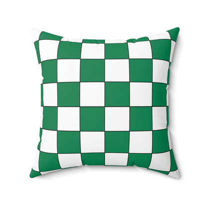 Nigeria Retro Check Cushion Pillow