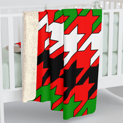 Jordan Retro Houndstooth Blanket Throw