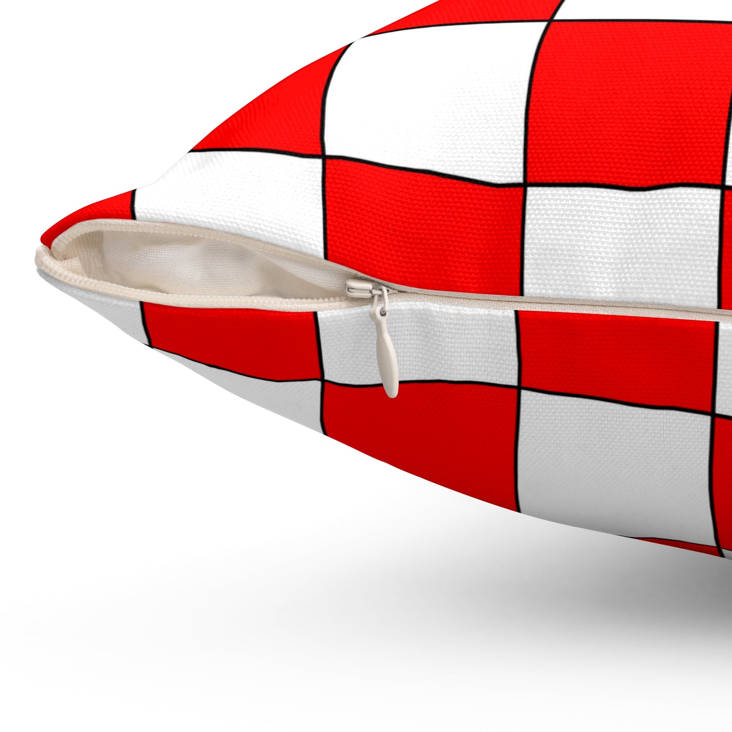 Switzerland Retro Check Cushion Pillow