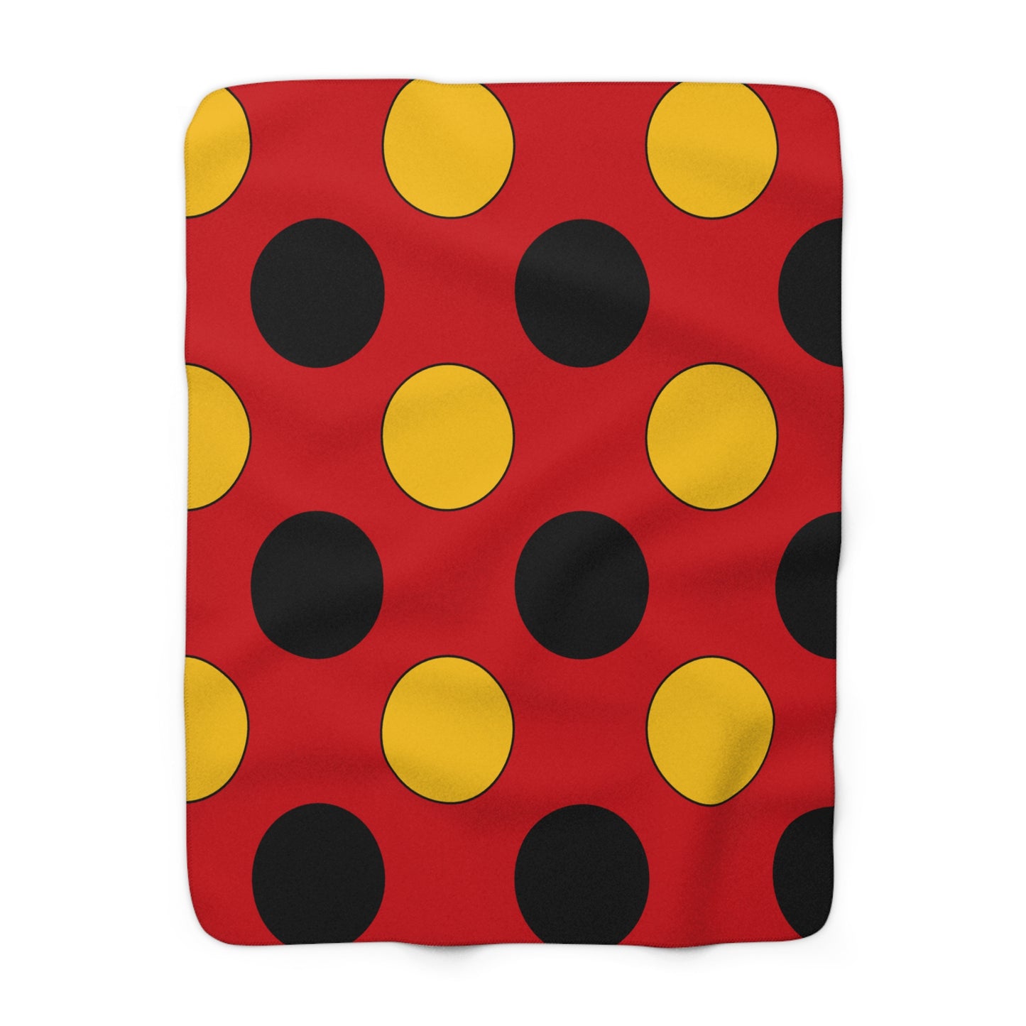 Timor Leste Retro Polka Dots Blanket Throw
