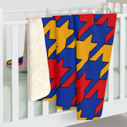 Armenia Retro Houndstooth Blanket Throw