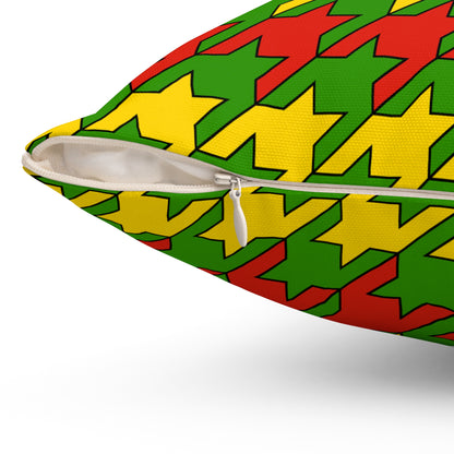 Benin Retro Houndstooth Cushion Pillow