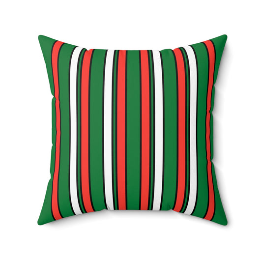 Madagascar Retro Stripes Cushion Pillow