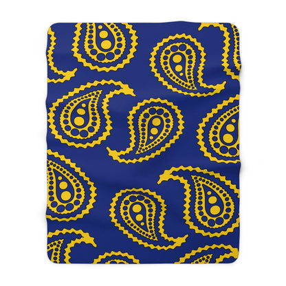 Tokelau Retro Paisley Blanket Throw