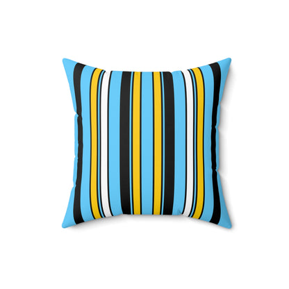 Saint Lucia Retro Stripes Cushion Pillow