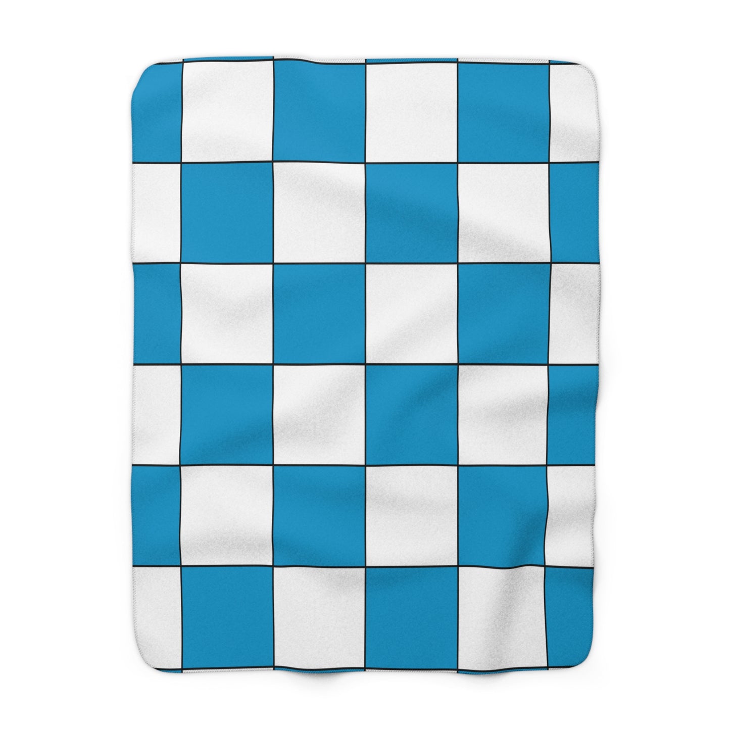 Galicia Retro Check Blanket Throw