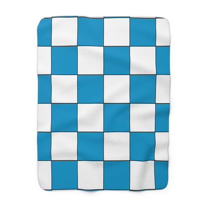 Galicia Retro Check Blanket Throw