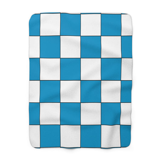 Galicia Retro Check Blanket Throw