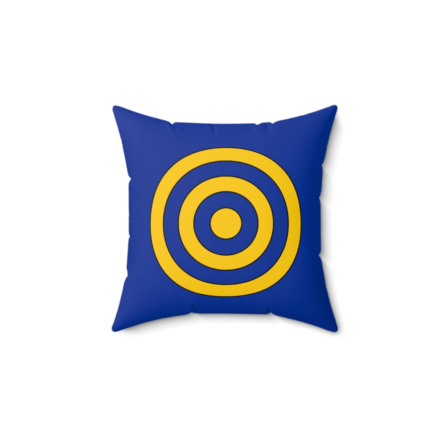 European Union Retro Target Cushion Pillow