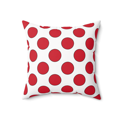 Jersey Retro Polka Dots Cushion Pillow