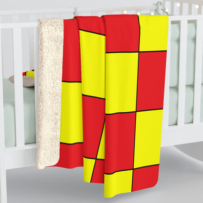 China Retro Check Blanket Throw