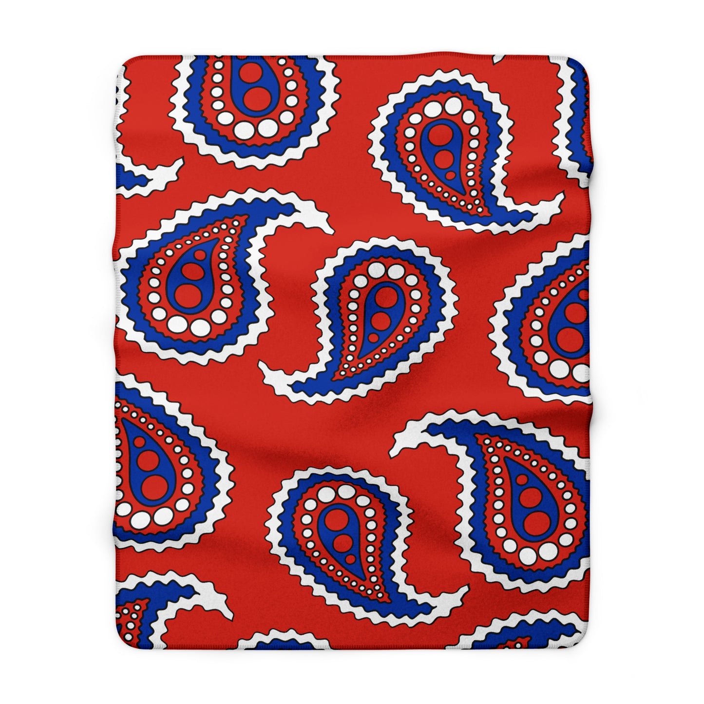Chile Retro Paisley Blanket Throw