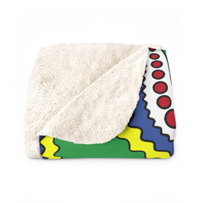 Comoros Retro Paisley Blanket Throw
