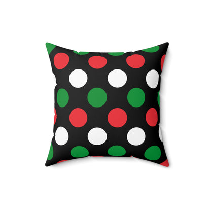 Palestine Retro Polka Dots Cushion Pillow